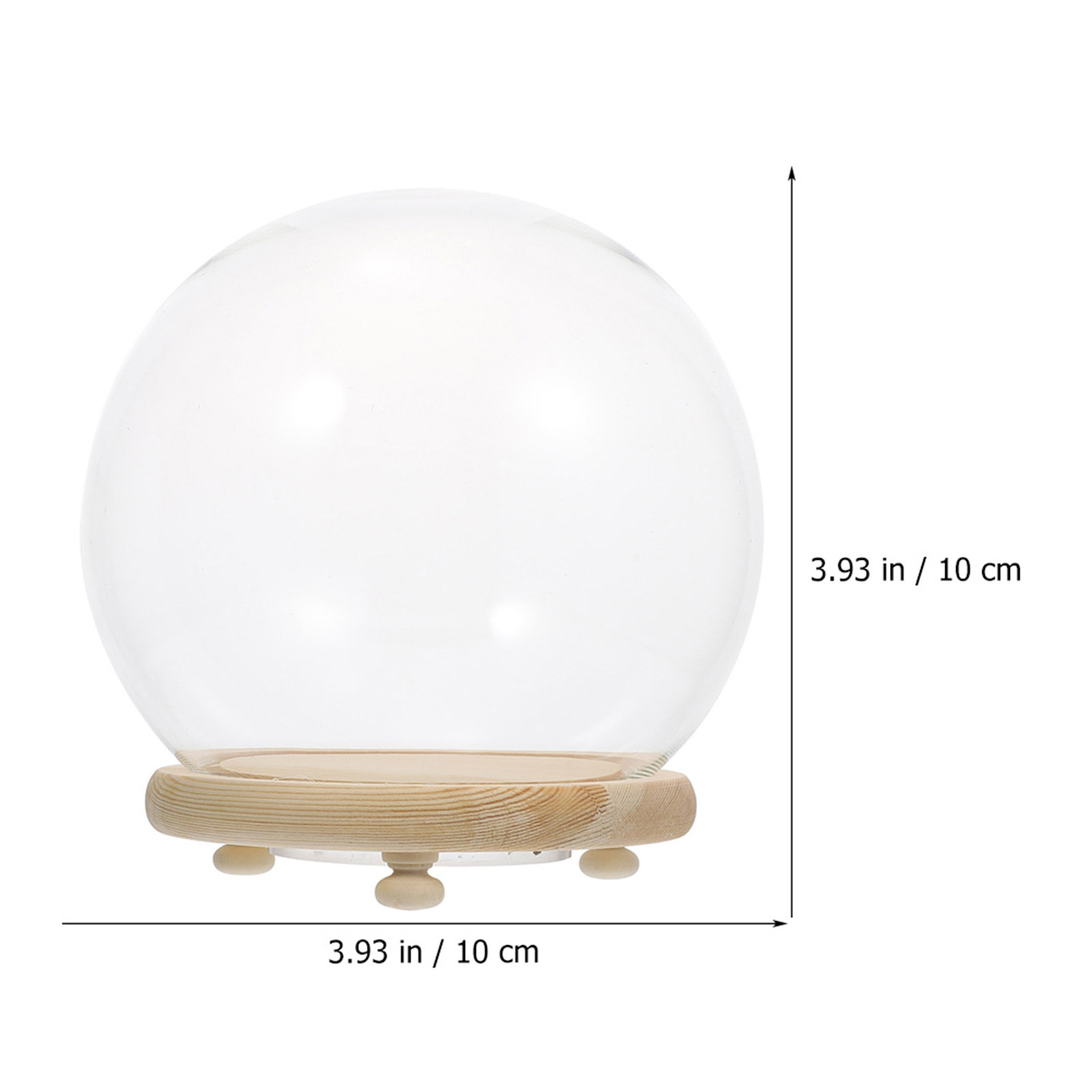 Clear Glass Dome Display Case  - Plastic Dome Clear 리뷰 및 가격