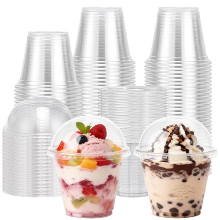 200 Pack 9 oz Clear Plastic Cu - Plastic Dome Clear 리뷰 및 가격
