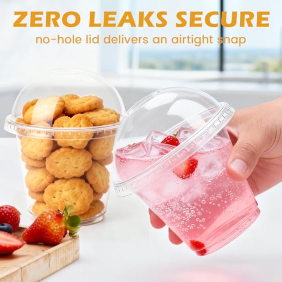 200 Pack 9 oz Clear Plastic Cu - Plastic Dome Clear 리뷰 및 가격