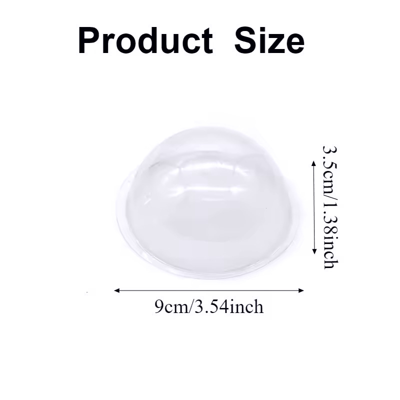 10/20/50/100PCS Plastic Transp - Plastic Dome Clear 리뷰 및 가격