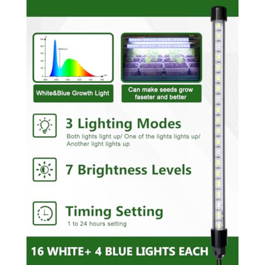 Seed Starter Kit with Grow Lig - Humidity Dome Kit 리뷰 및 가격