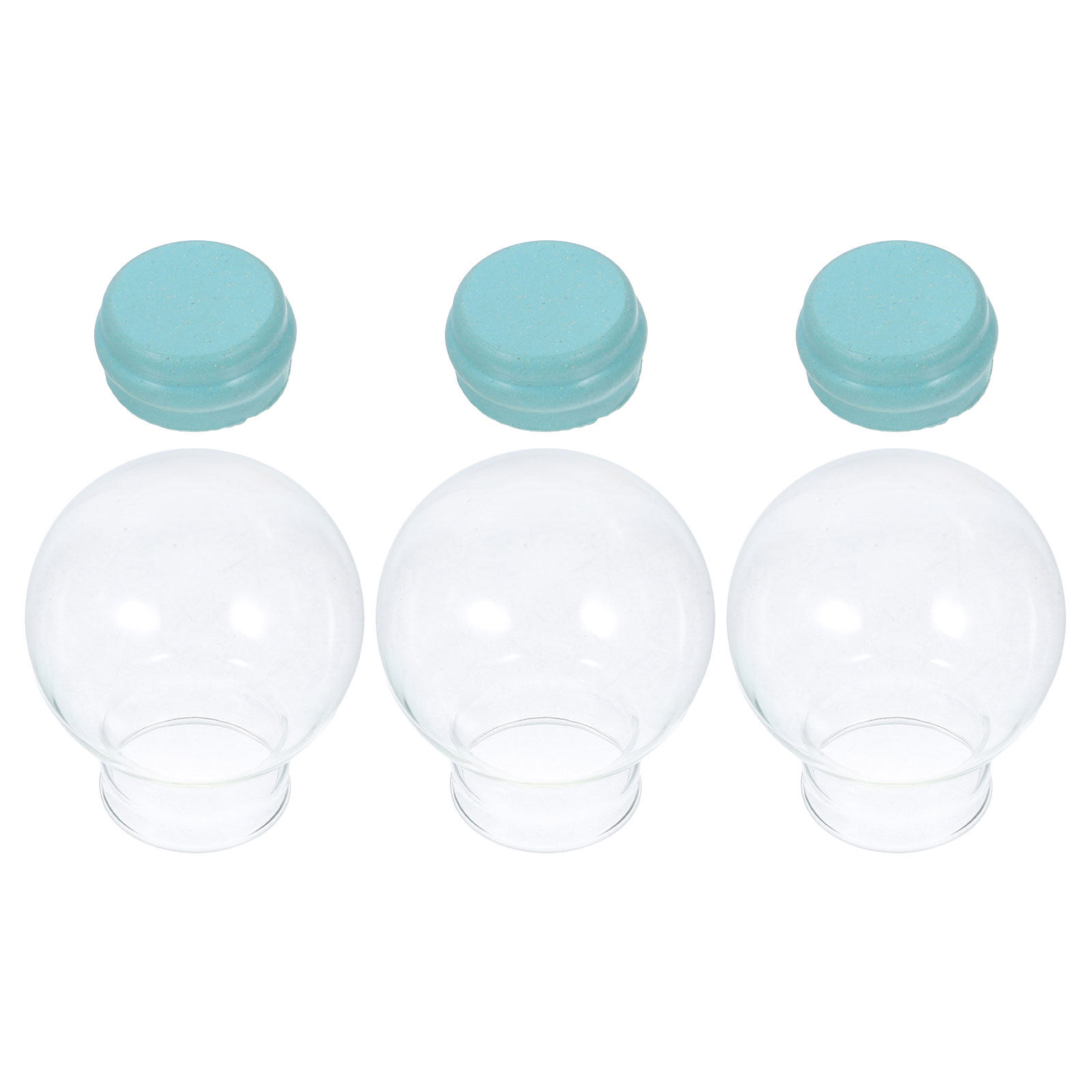 3Pcs Clear Empty Snow Globes 4 - Plastic Dome Clear 리뷰 및 가격