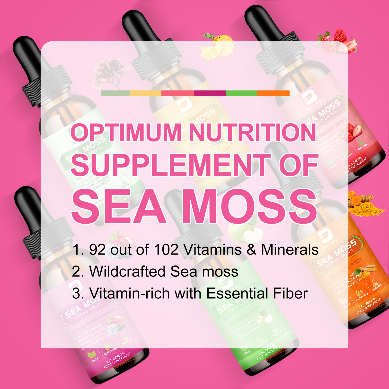 BEWORTHS 3000MG Seamoss Liquid - Root Stimulator Liquid 리뷰 및 가격