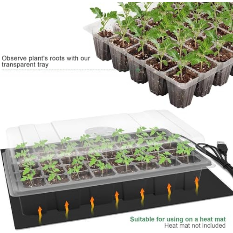 Seedling Trays Seed Starter Tr - Humidity Dome Kit 리뷰 및 가격