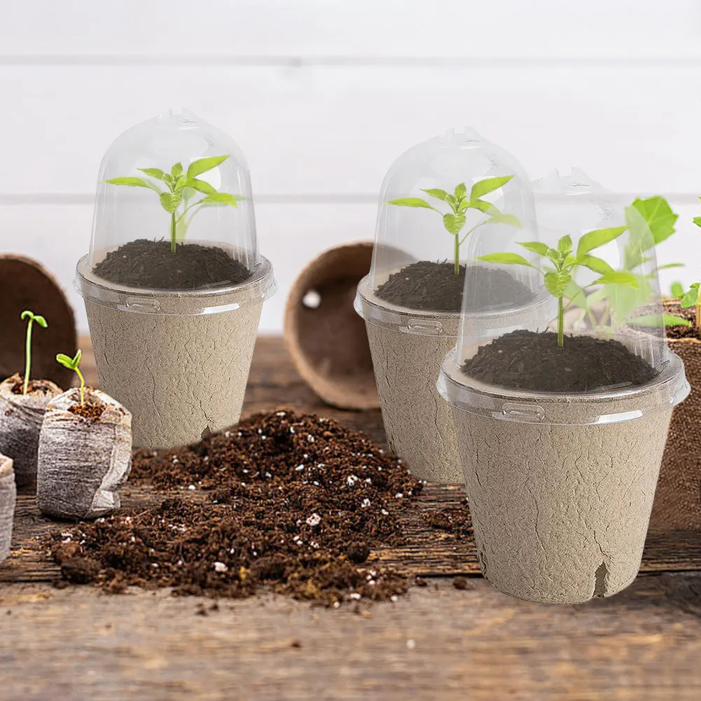 10pcs Garden Round Peat Pots P - Peat Pellet Tray 리뷰 및 가격