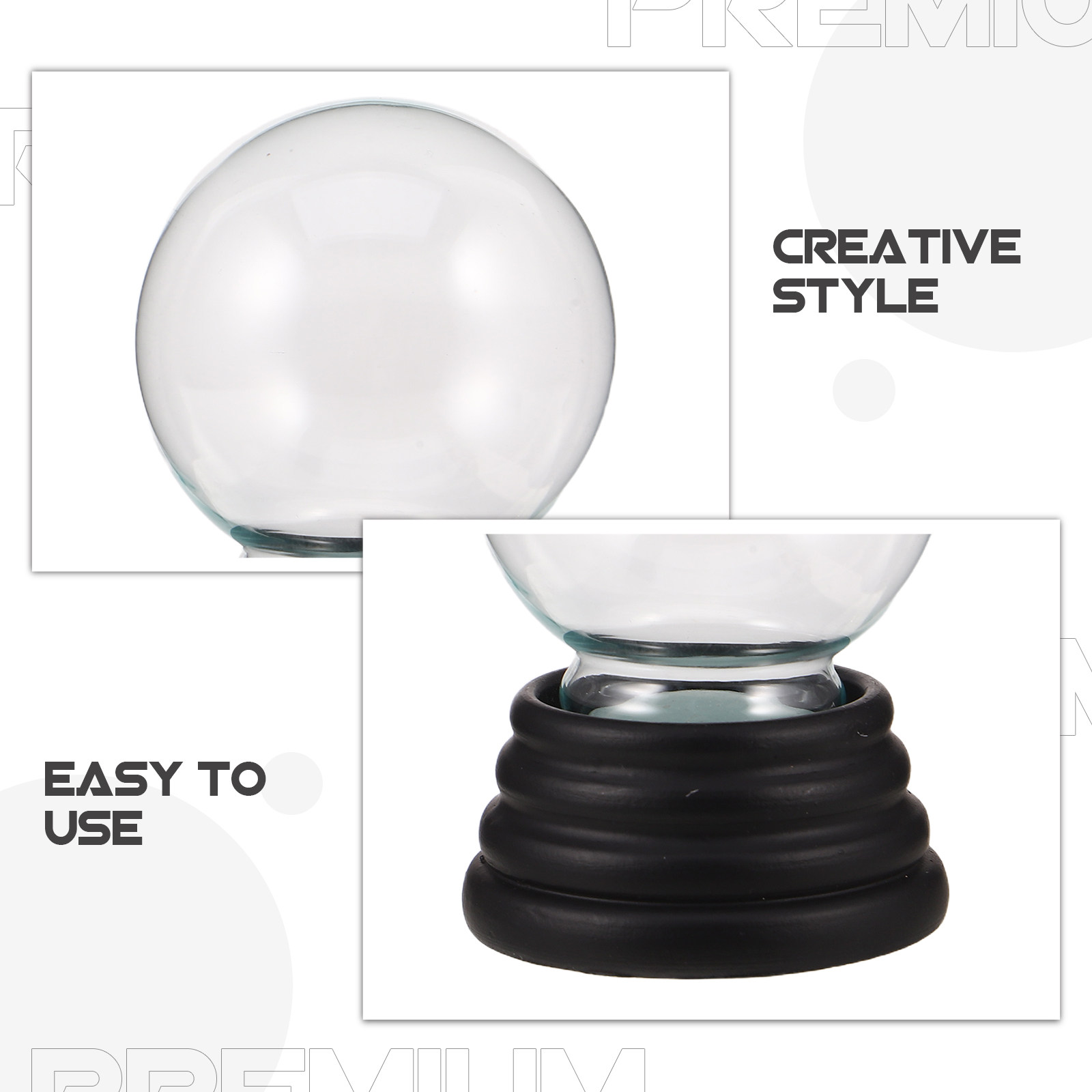 Clear Snow Globe Decoration Tr - Plastic Dome Clear 리뷰 및 가격