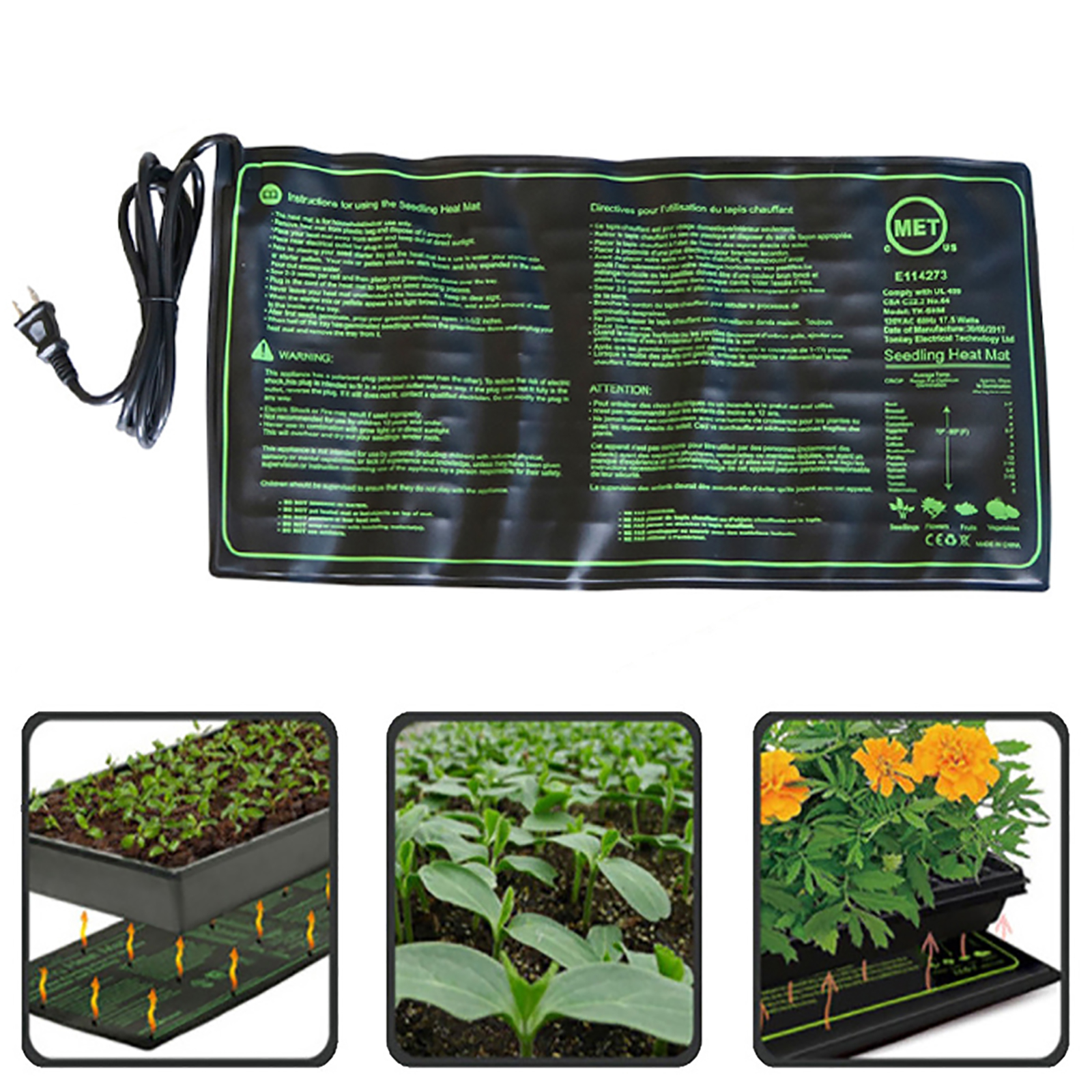 110/120/220/230V Seedling Heat - Heat Mat Seedling 리뷰 및 가격