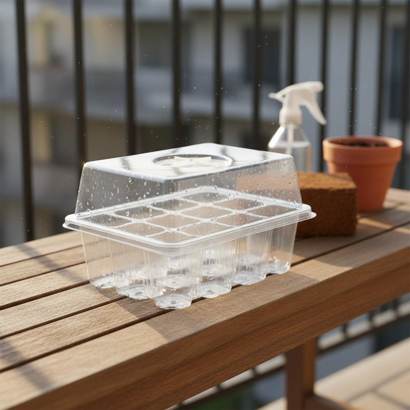 12 Compartment Germination Tra - Humidity Dome Kit 리뷰 및 가격