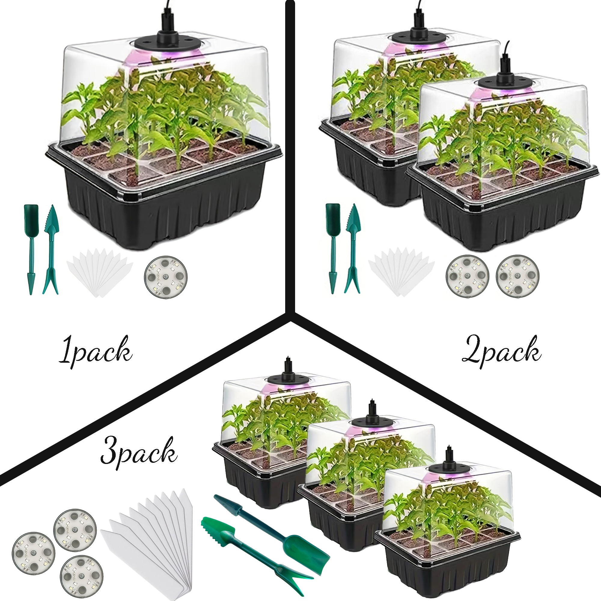 Seedling Starter Kit 1/2/3 Set - Humidity Dome Kit 리뷰 및 가격