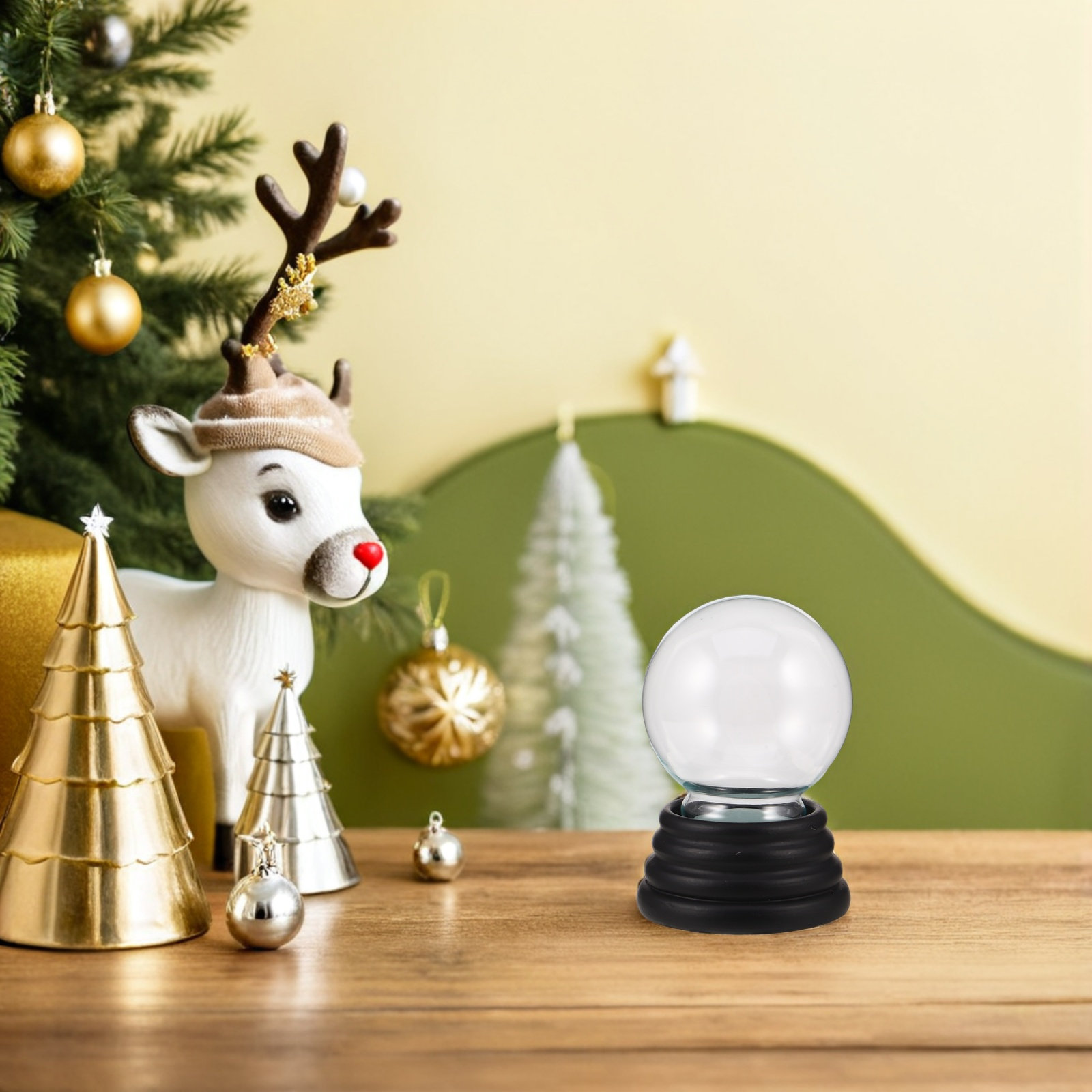 Clear Snow Globe Decoration 55 - Plastic Dome Clear 리뷰 및 가격