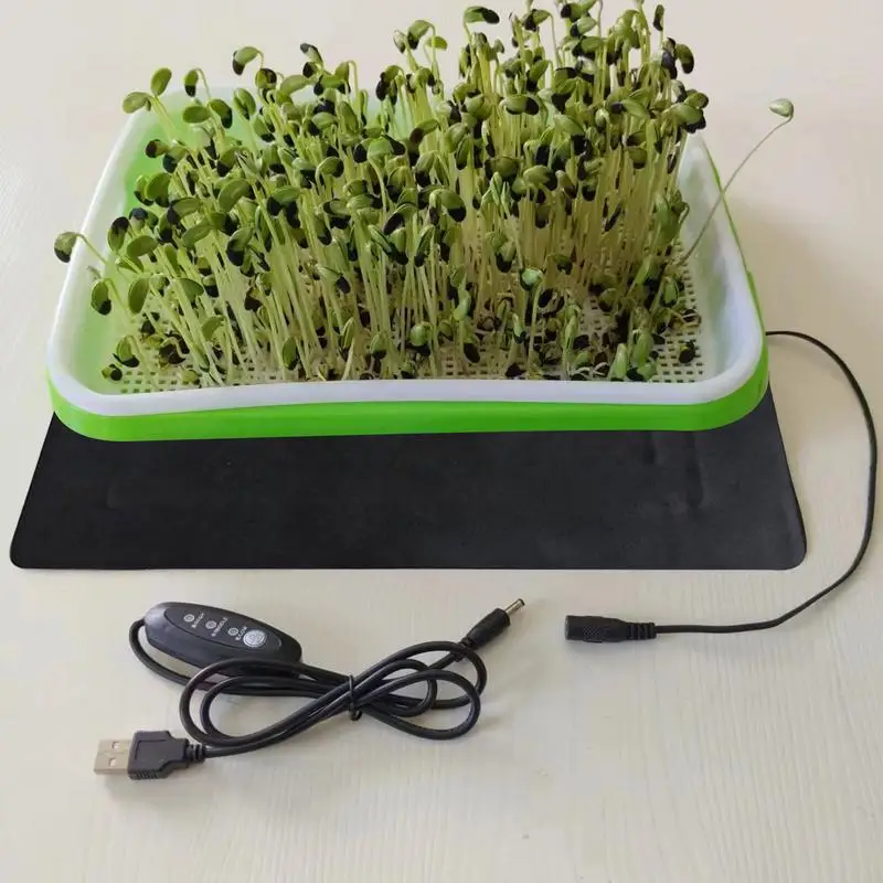 8.5W Plant Heat Mat PVC Leathe - Heat Mat Seedling 리뷰 및 가격