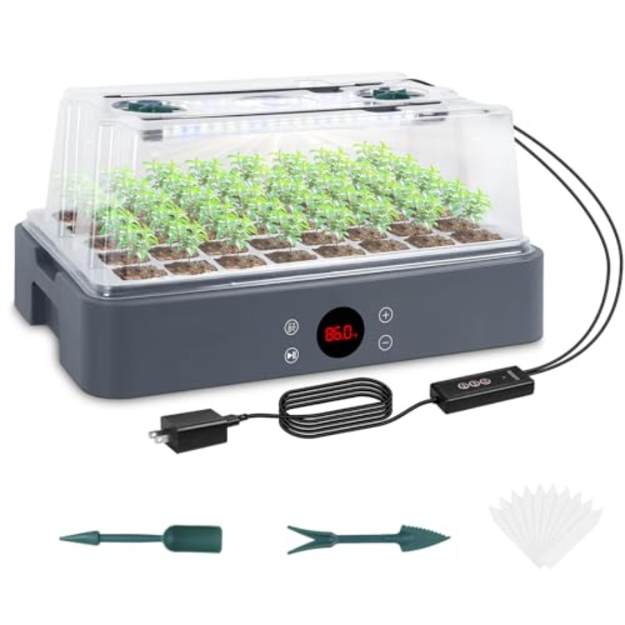Seed Starter Tray with Grow Li - Humidity Dome Kit 리뷰 및 가격