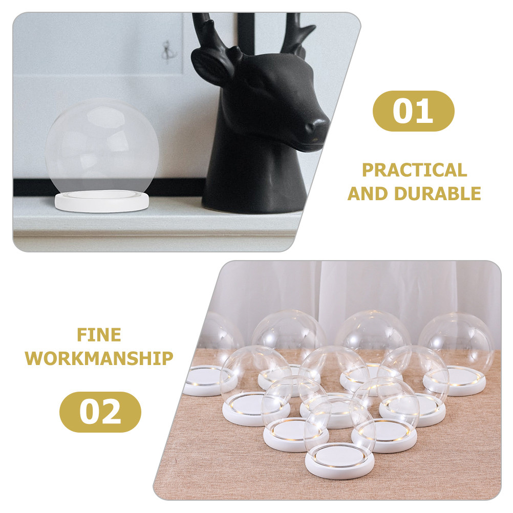 High Borosilicate Glass Dome D - Plastic Dome Clear 리뷰 및 가격