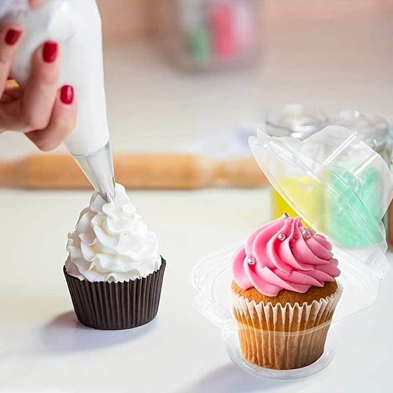 200-Piece Stackable Cupcake Co - Plastic Dome Clear 리뷰 및 가격