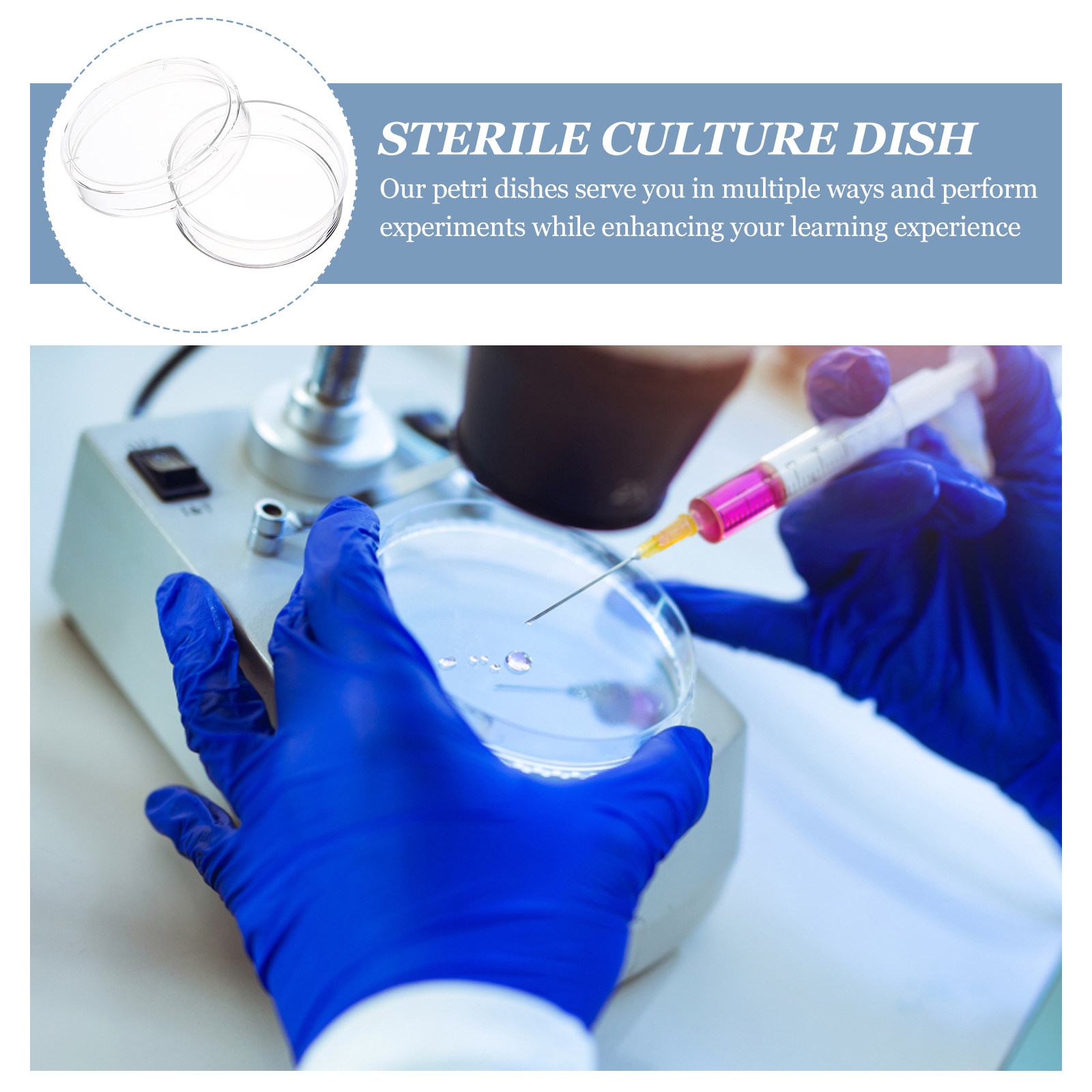 30Pcs Petri Dishes Clear Plast - Agar Tissue Culture 리뷰 및 가격