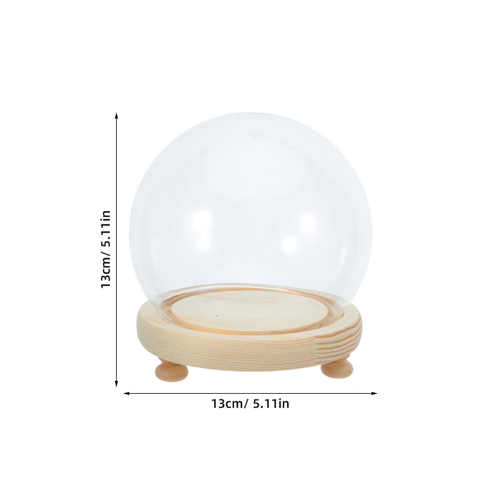 Preserved Flower Glass Dome El - Plastic Dome Clear 리뷰 및 가격