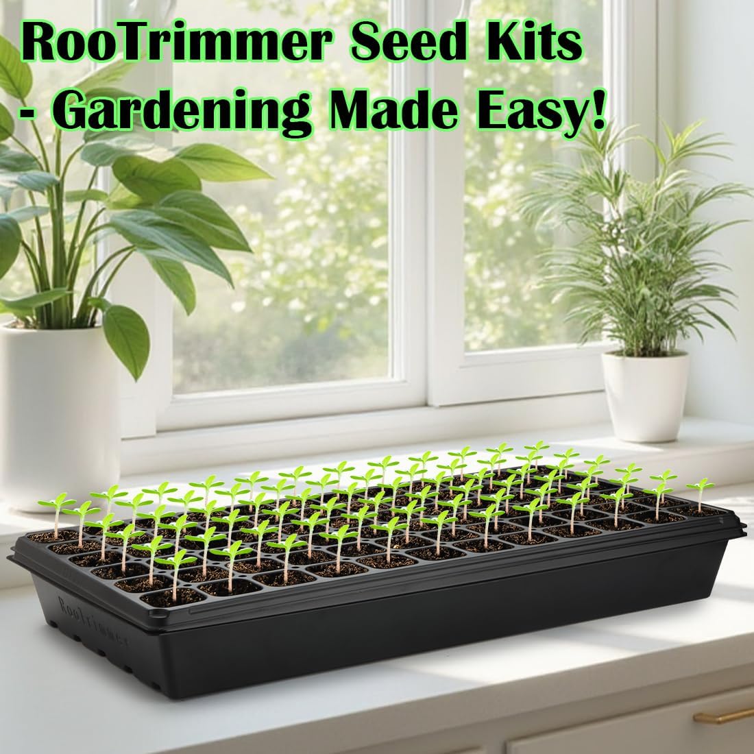 20-Piece Seed Starter Kit with - Propagation Tray 72 리뷰 및 가격
