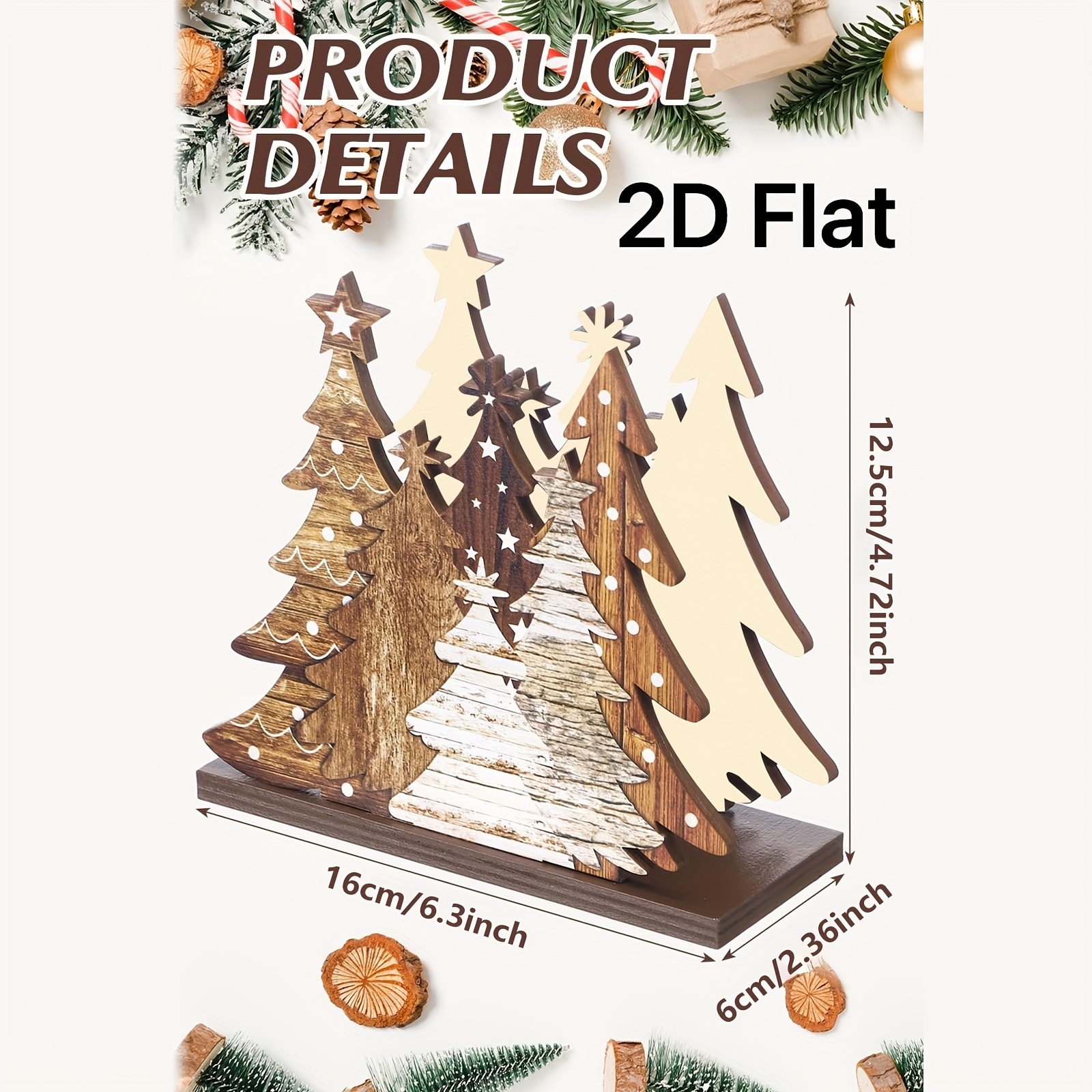 1pc 2D Flat Christmas Tree Tis - Agar Tissue Culture 리뷰 및 가격