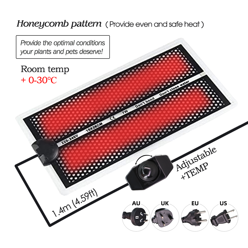 5-20W Garden Seedlings Heating - Heat Mat Seedling 리뷰 및 가격